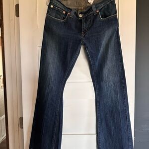Levi's Dark Blue Flare Jeans